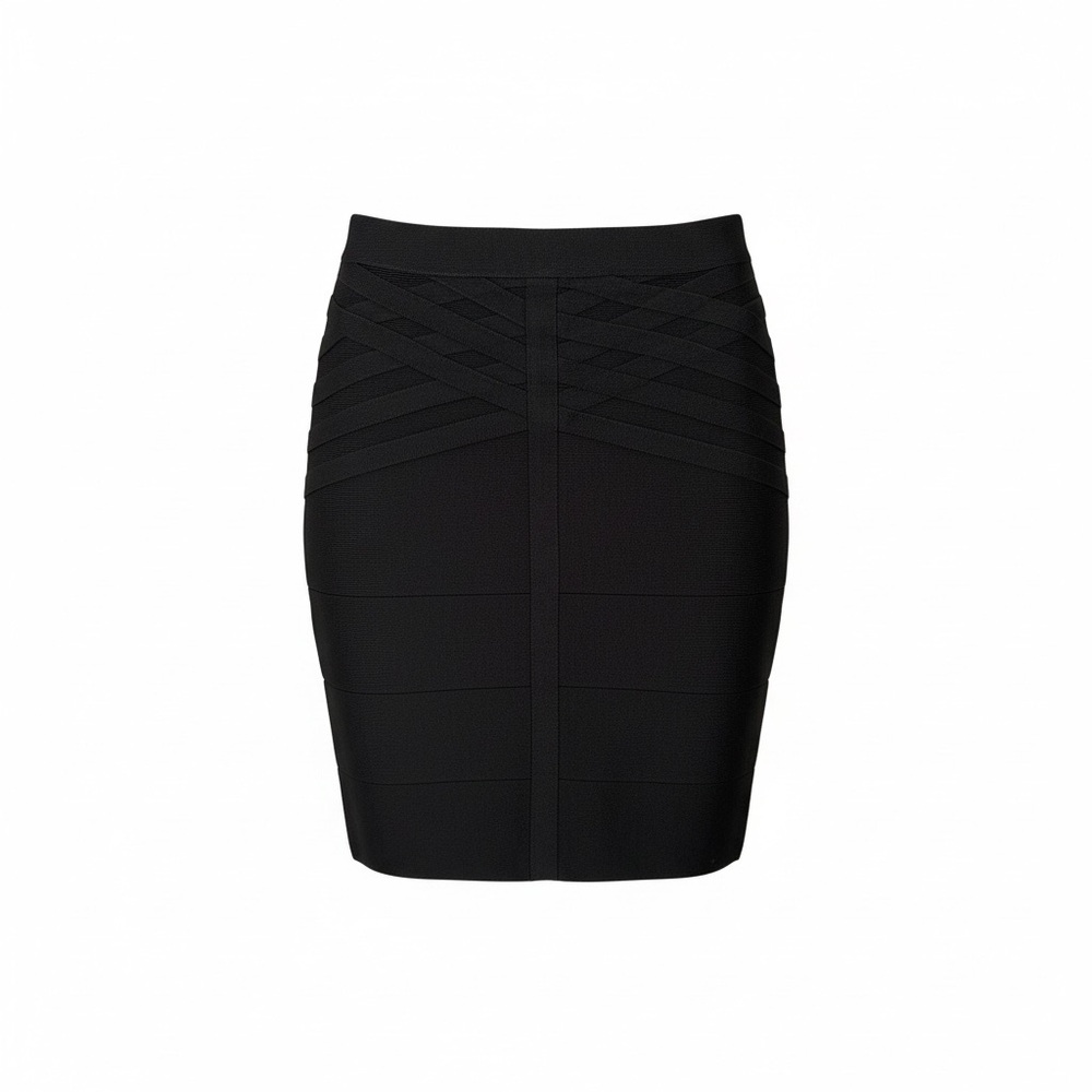 Bebe Black Pencil Skirt